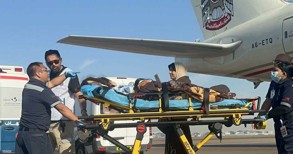 الإمارات تستقبل الدفعة السادسة من الأطفال الفلسطينيين الجرحى