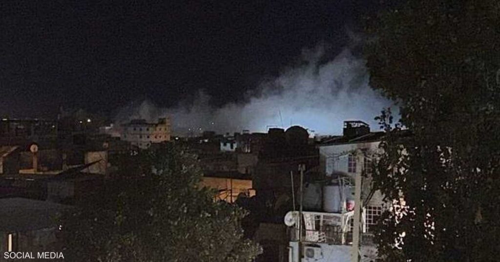 فيديو: إسرائيل تقصف مخيم عين الحلوة في لبنان