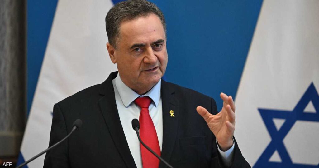 وزير الخارجية الإسرائيلي يردّ على ماكرون بشأن الأسلحة