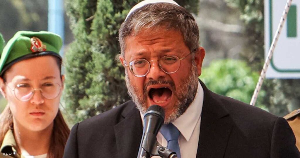 بن غفير: لدينا فرصة لقطع رأس الأفعى