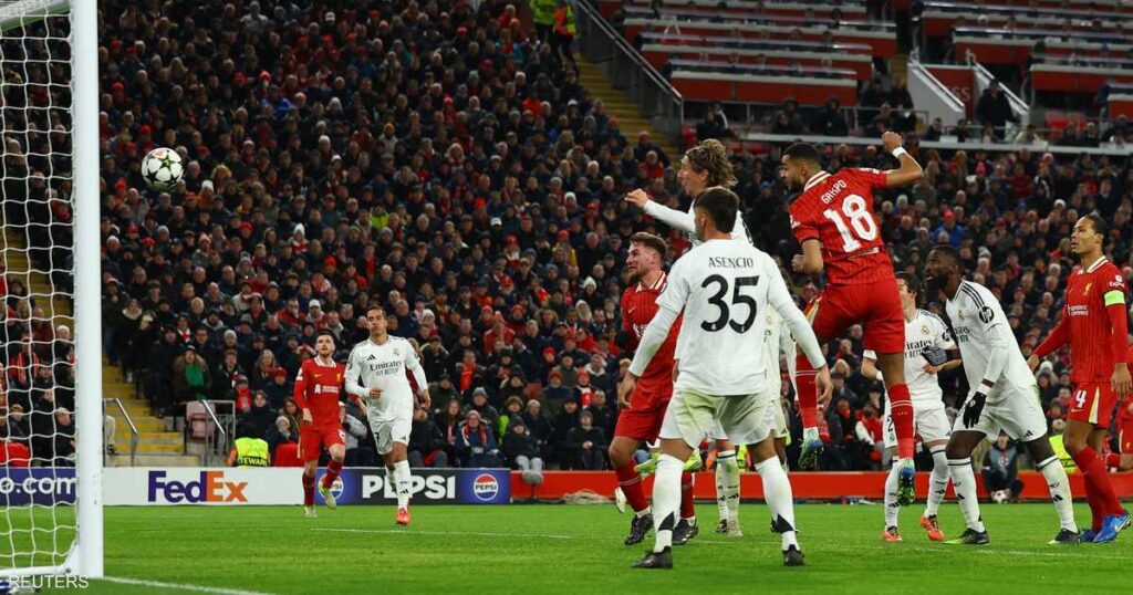 ضربتا جزاء ضائعتان من مبابي وصلاح.. ليفربول يهزم ريال مدريد