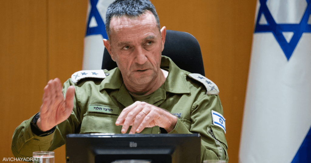 رئيس أركان الجيش الإسرائيلي: لا نتدخل فيما يحدث في سوريا
