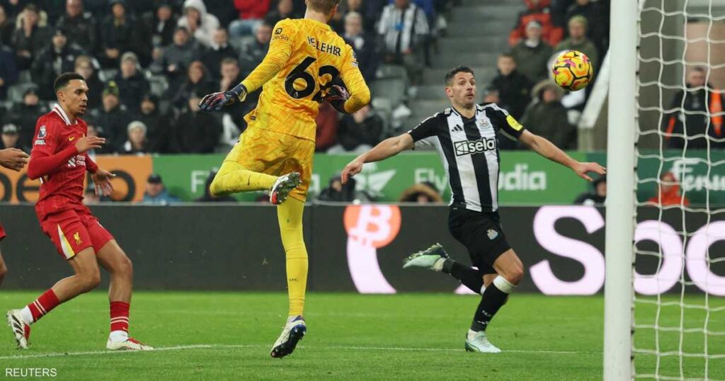 بهدف قاتل.. نيوكاسل يحرم ليفربول من الانتصار