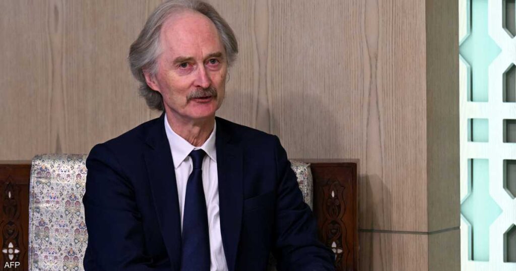 مبعوث الأمم المتحدة: سوريا بحاجة إلى مساعدات "إنسانية فورية"