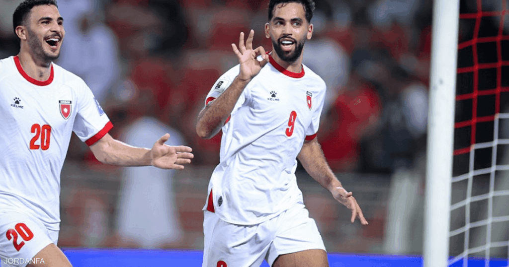 هاتريك علوان يقرّب الأردن من بلوغ كأس العالم 2026