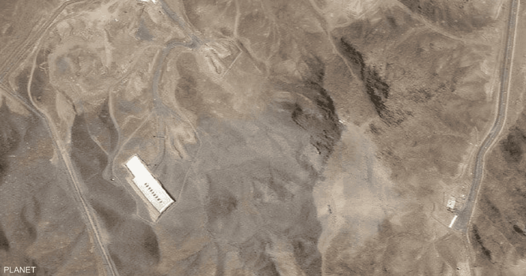 صورة.. هكذا بدا محيط منشأة "فوردو" بعد القصف الأميركي