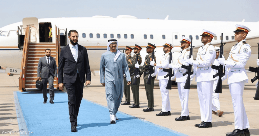 الرئيس السوري يصل دولة الإمارات في زيارة رسمية